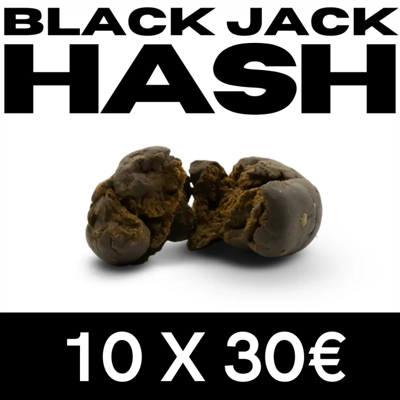 Black Jack Hash 10g x 30€